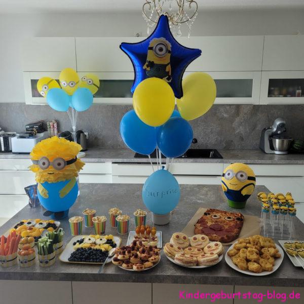 Buffet-Ideen Minions-Party