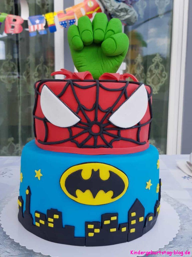 Superhelden Torte