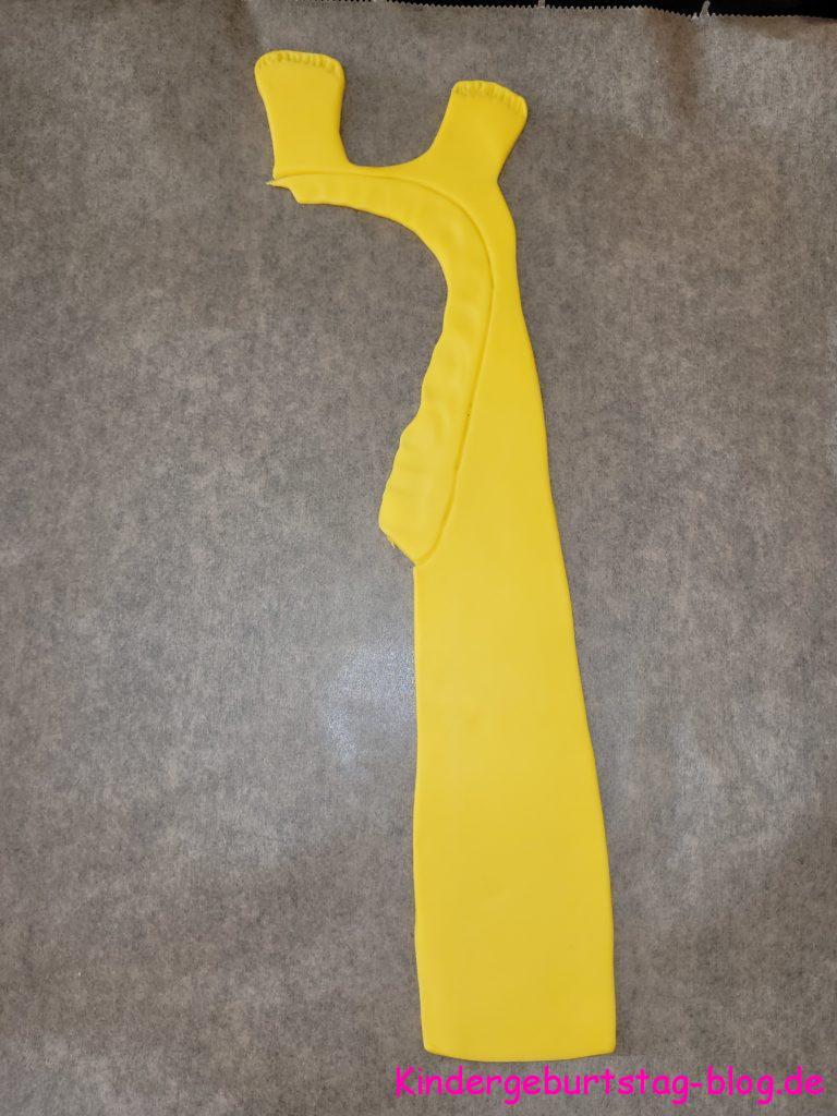 Giraffe aus Fondant