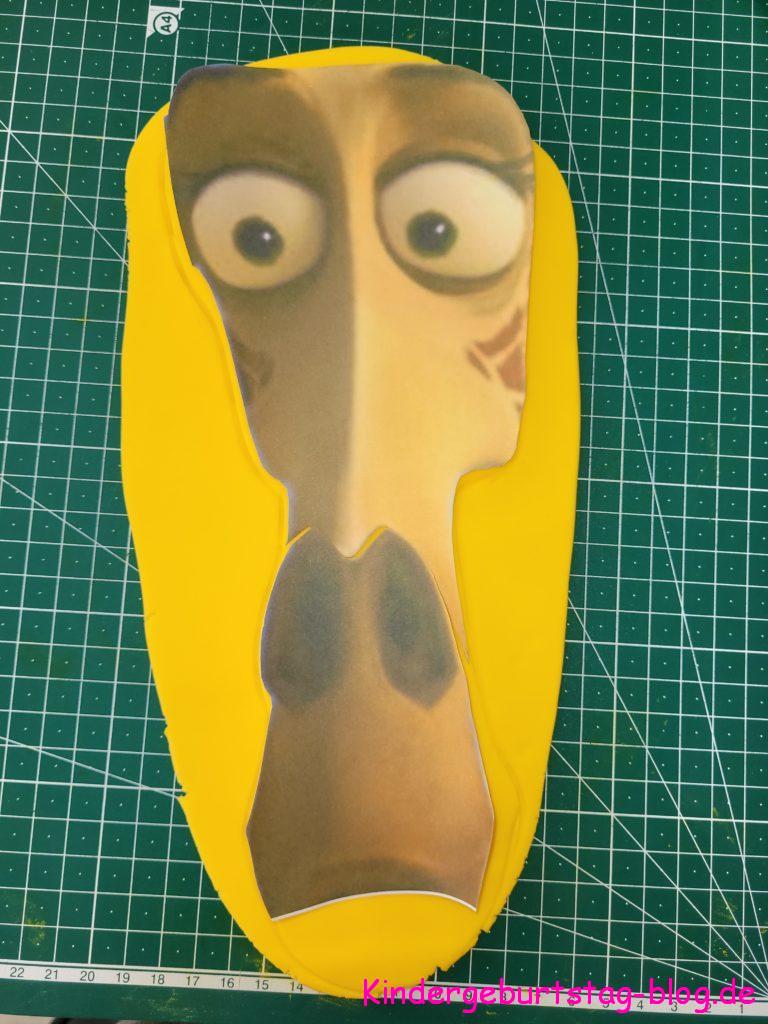 Giraffe aus Fondant