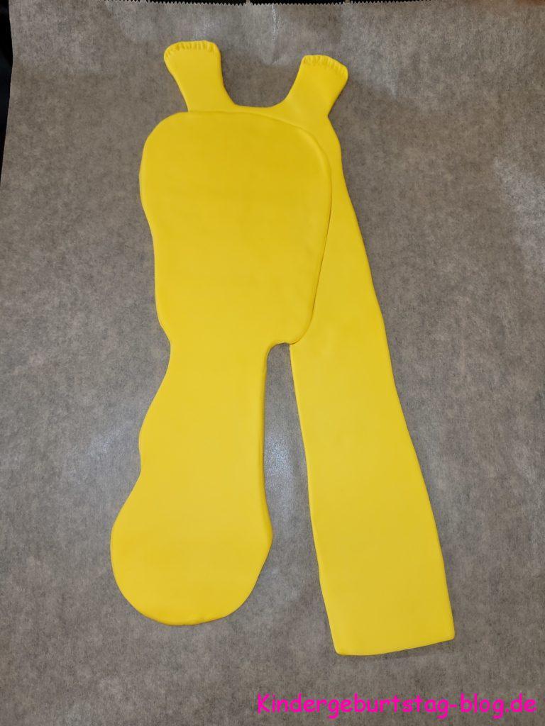 Giraffe aus Fondant