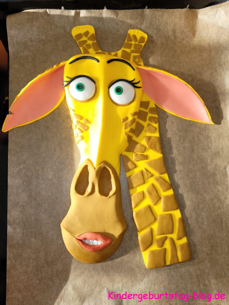 Giraffe aus Fondant
