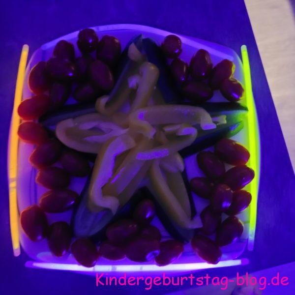 Neon Party Gemüseteller