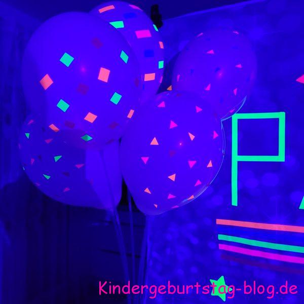 Neon Party Ballons