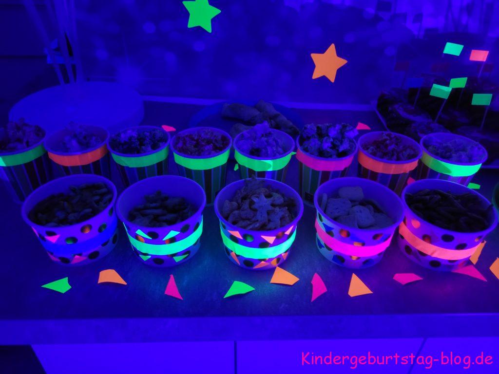 Neon Party Snacks