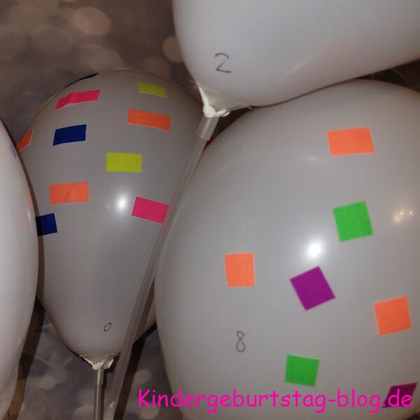 Neon-Party-Schnitzeljagd