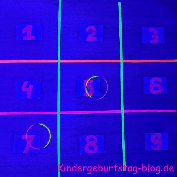 Neon-Party-Spiel