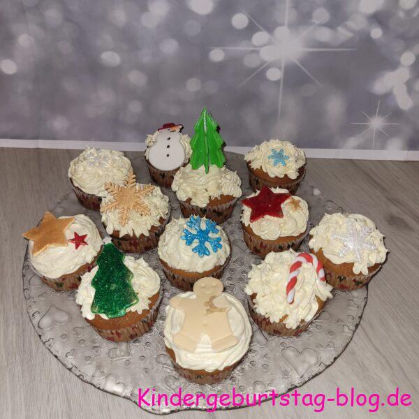 Weihnachts-Cupcakes