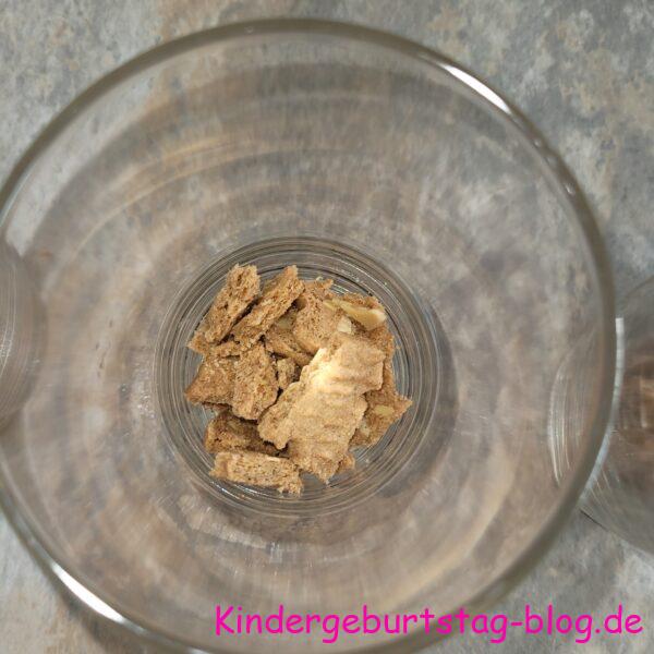 Weihnachtsnachtisch mit Spekulatiuskeksen