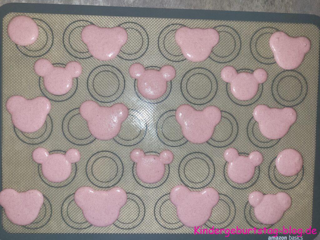 Rezept für Minnie Maus Macarons