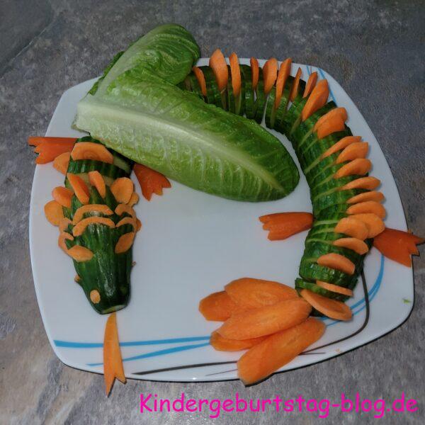 Drachen aus Gurke
