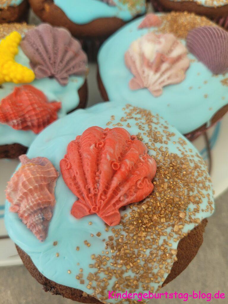 Unterwasser-Schokoladen-Muffins