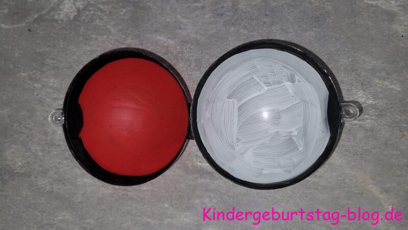 Pokéball basteln