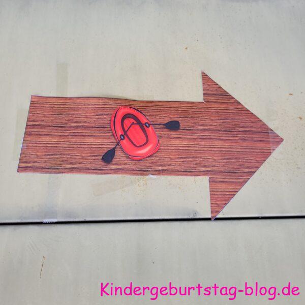 Dschungelparty Schatzsuche