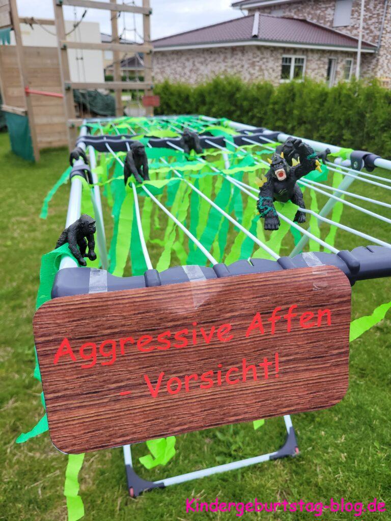 Dschungelparty Schatzsuche