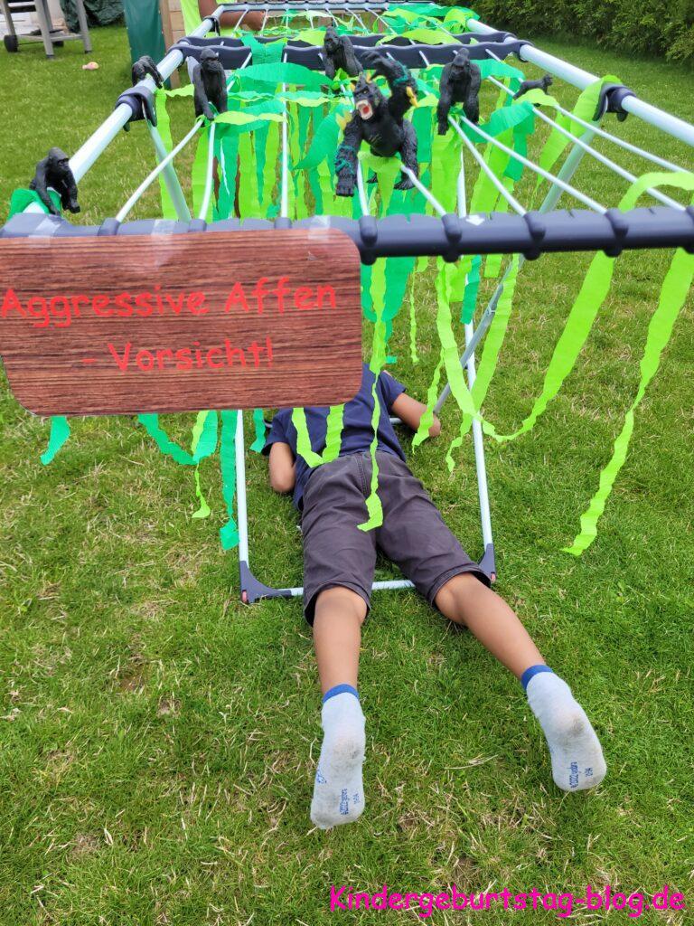 Dschungelparty Schatzsuche