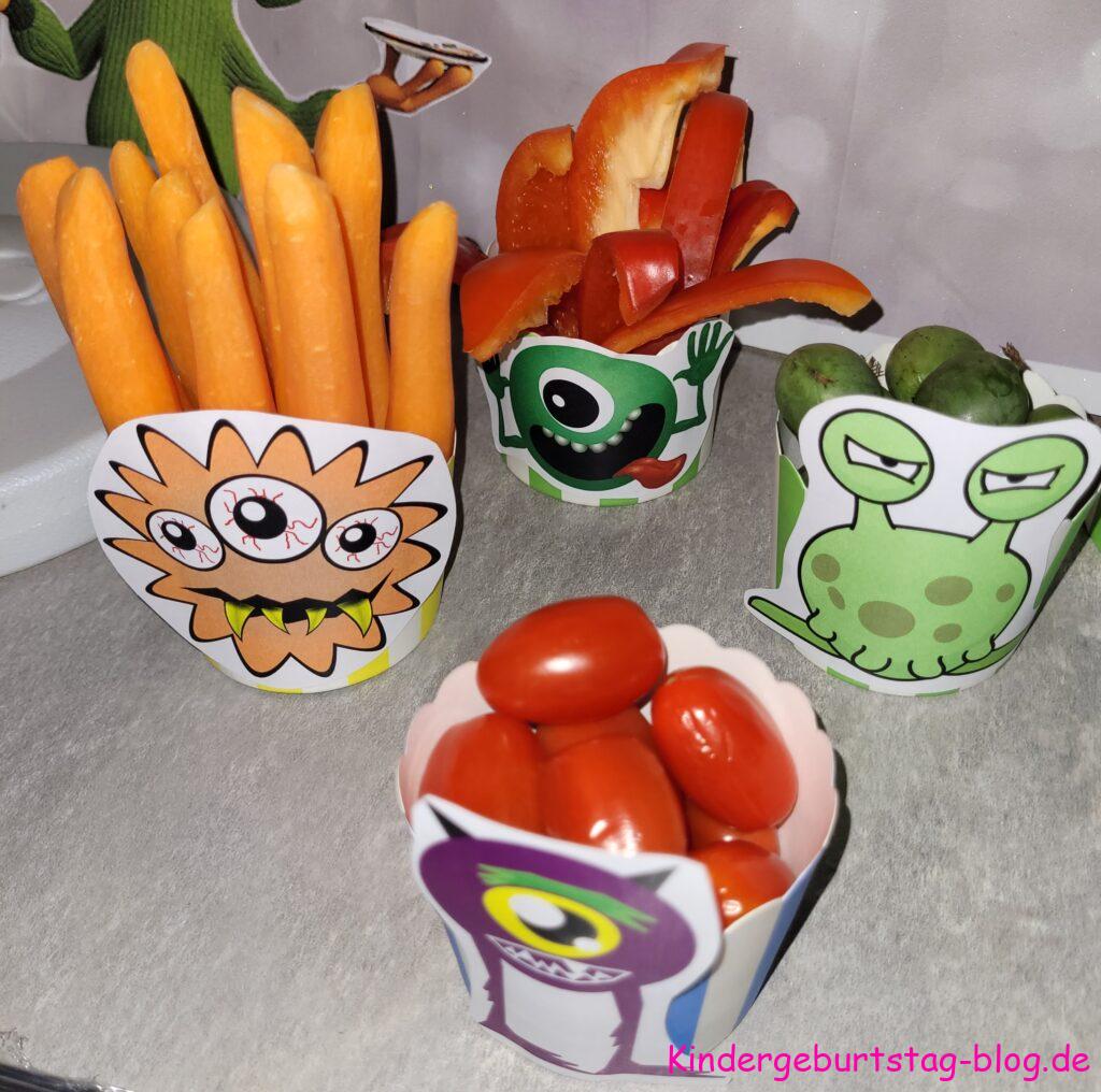 Monster AG Party Obst und Gemüse