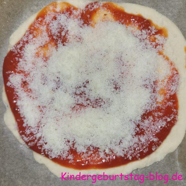 Schneeflocken-Pizza
