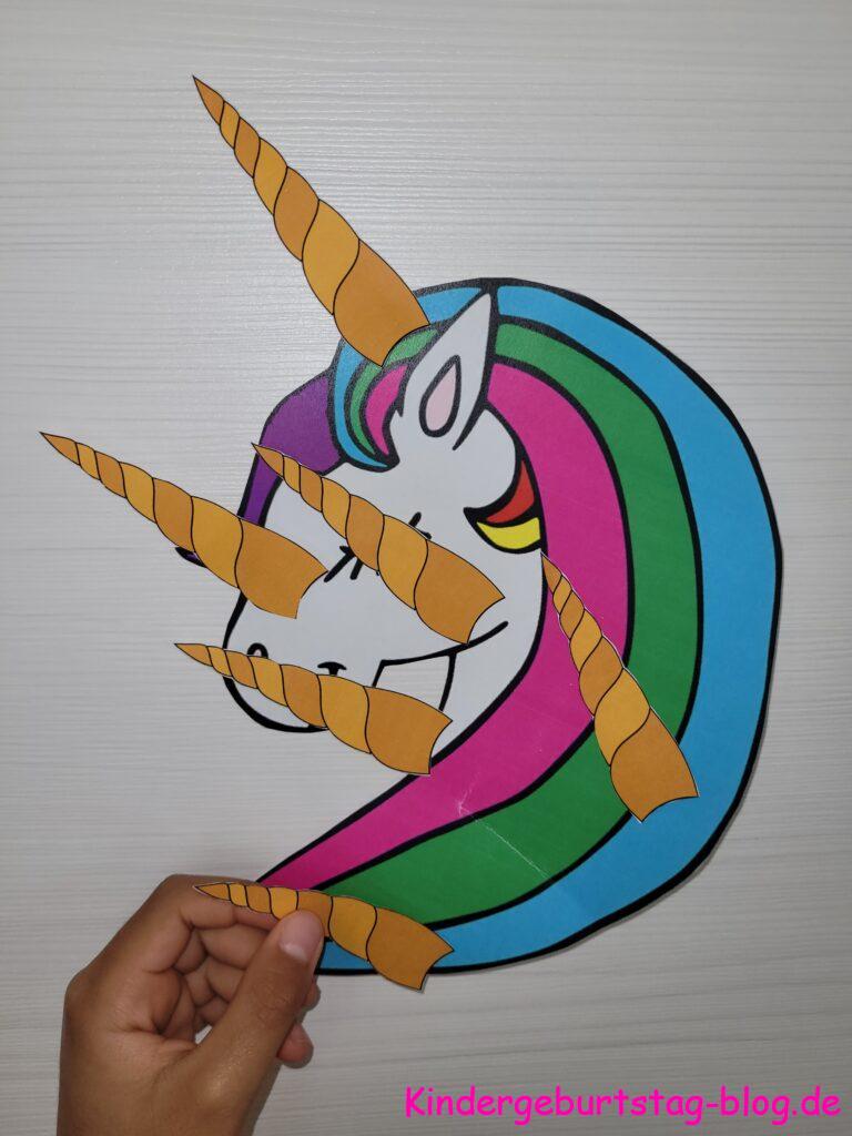 Einhorn Kindergeburtstag Schatzsuche