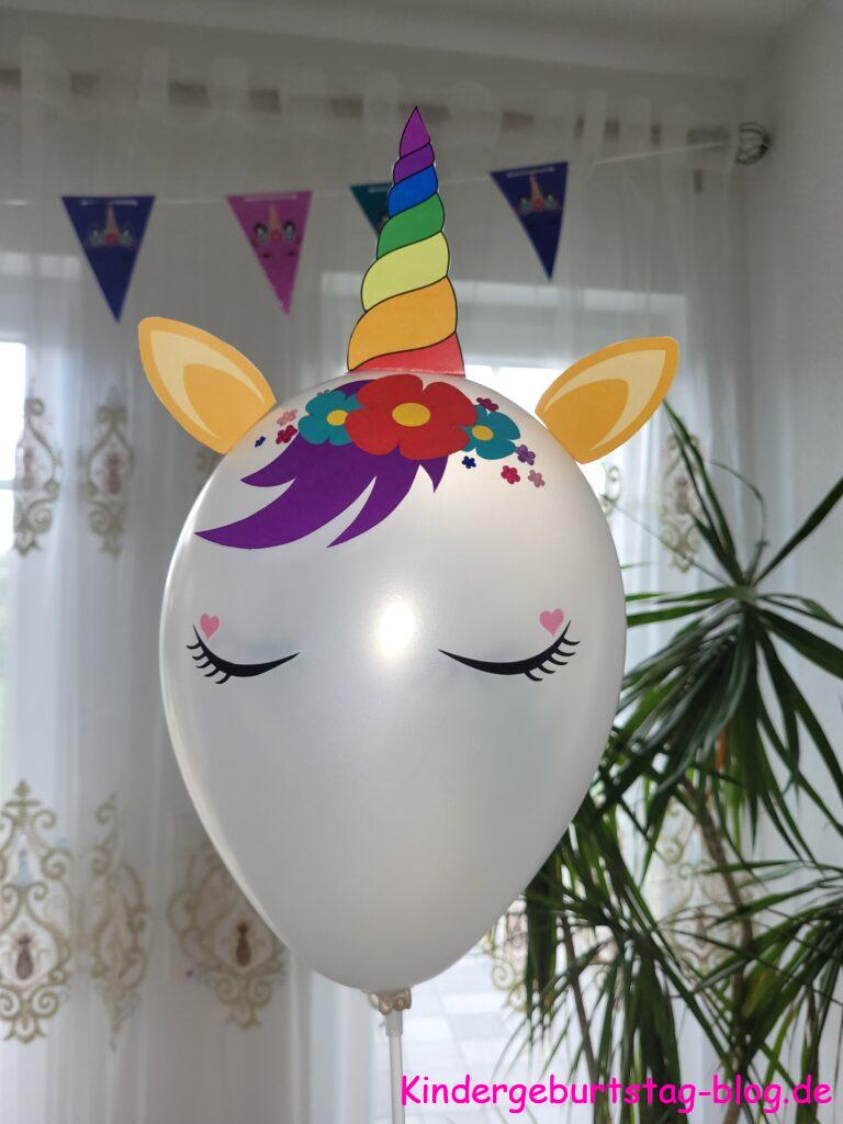 Einhorn Geburtstag Bastelideen