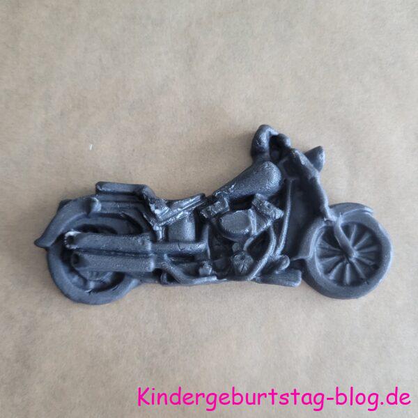 Motorrad aus Schokolade