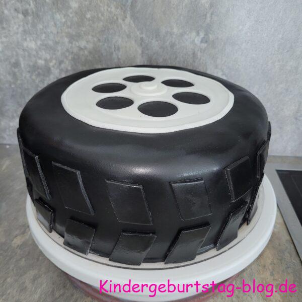 Motorrad-Party Torte