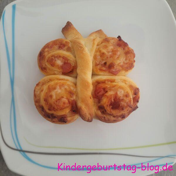 Pizza-Schmetterlinge