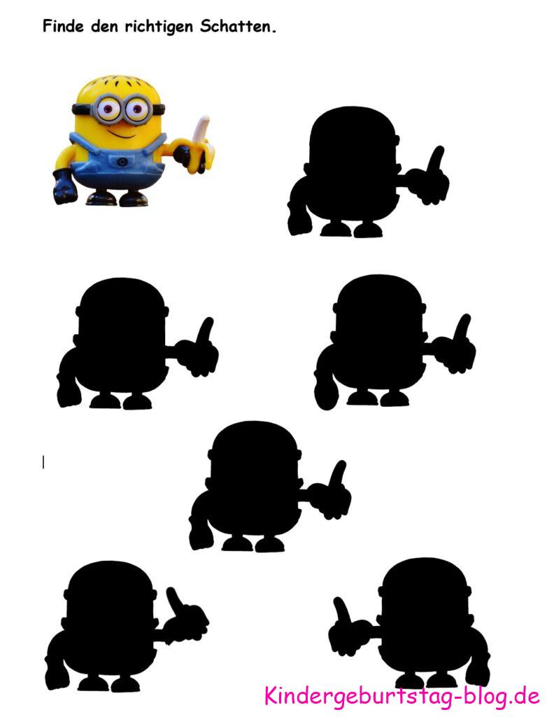 Minions Schatzsuche Rätsel