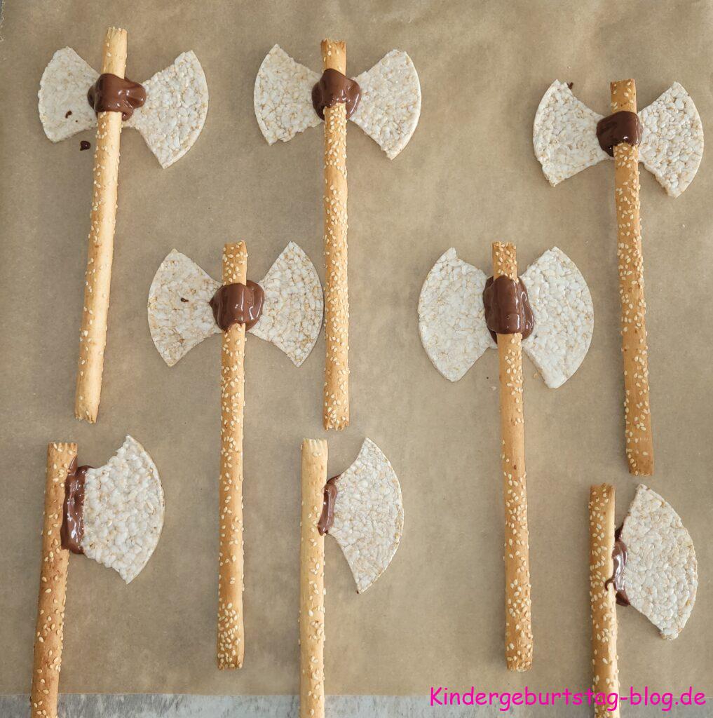 Minecraft Party süße Snacks