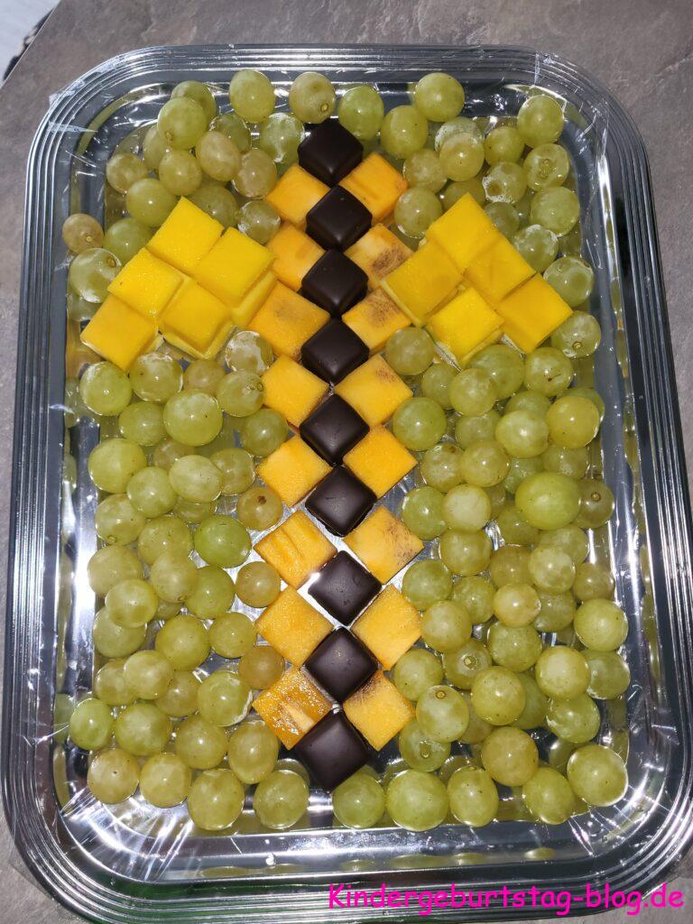 Minecraft Party Obst