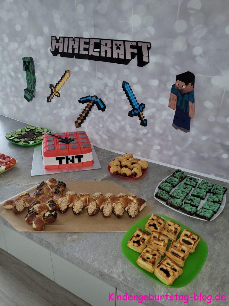 Minecraft Party Snacks