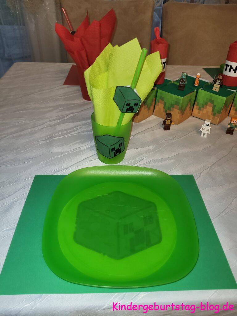 Minecraft Party Dekoration
