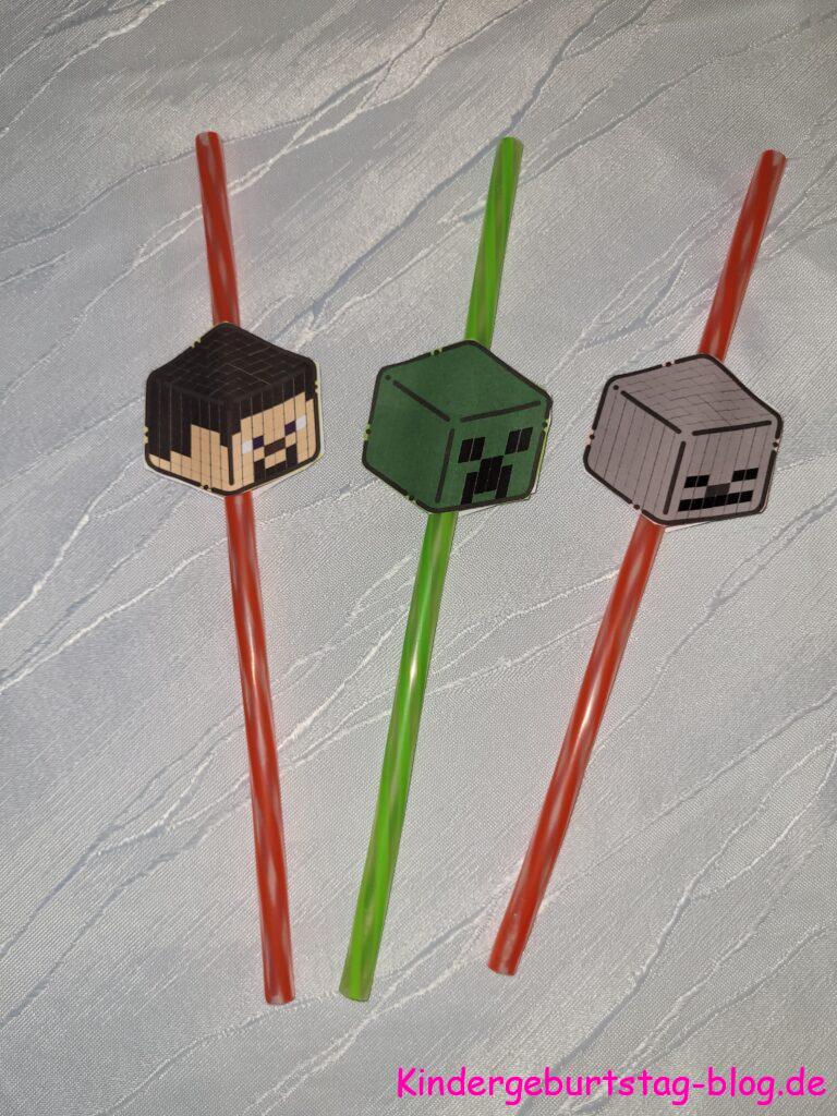 Minecraft Party Dekoration