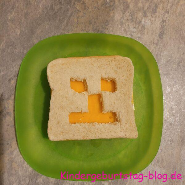 Minecraft Party Sandwiches