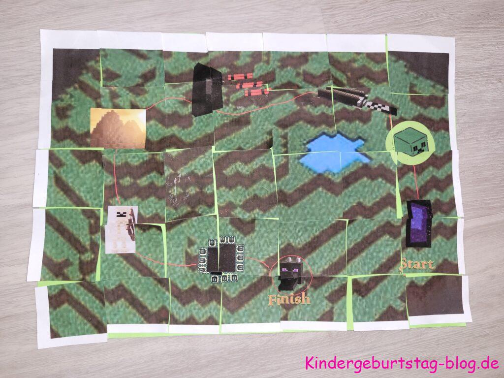 Minecraft Party Schatzsuche