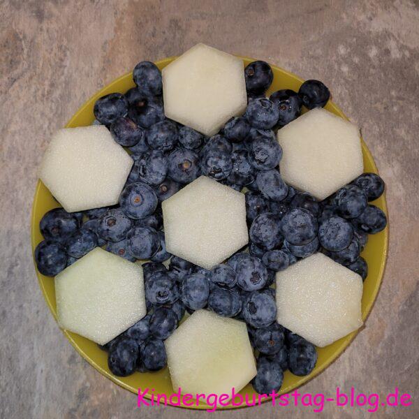 Füßball Party Obst