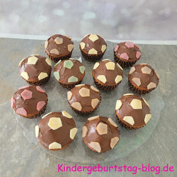 Fußball Muffins