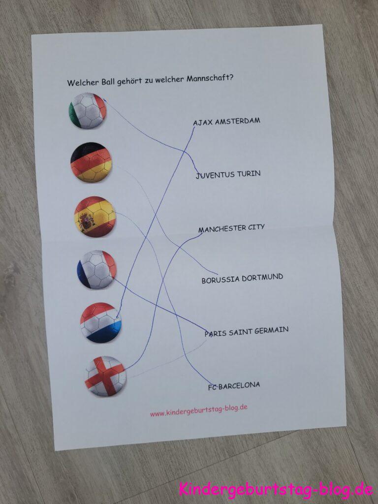 Fußball Party Spiele