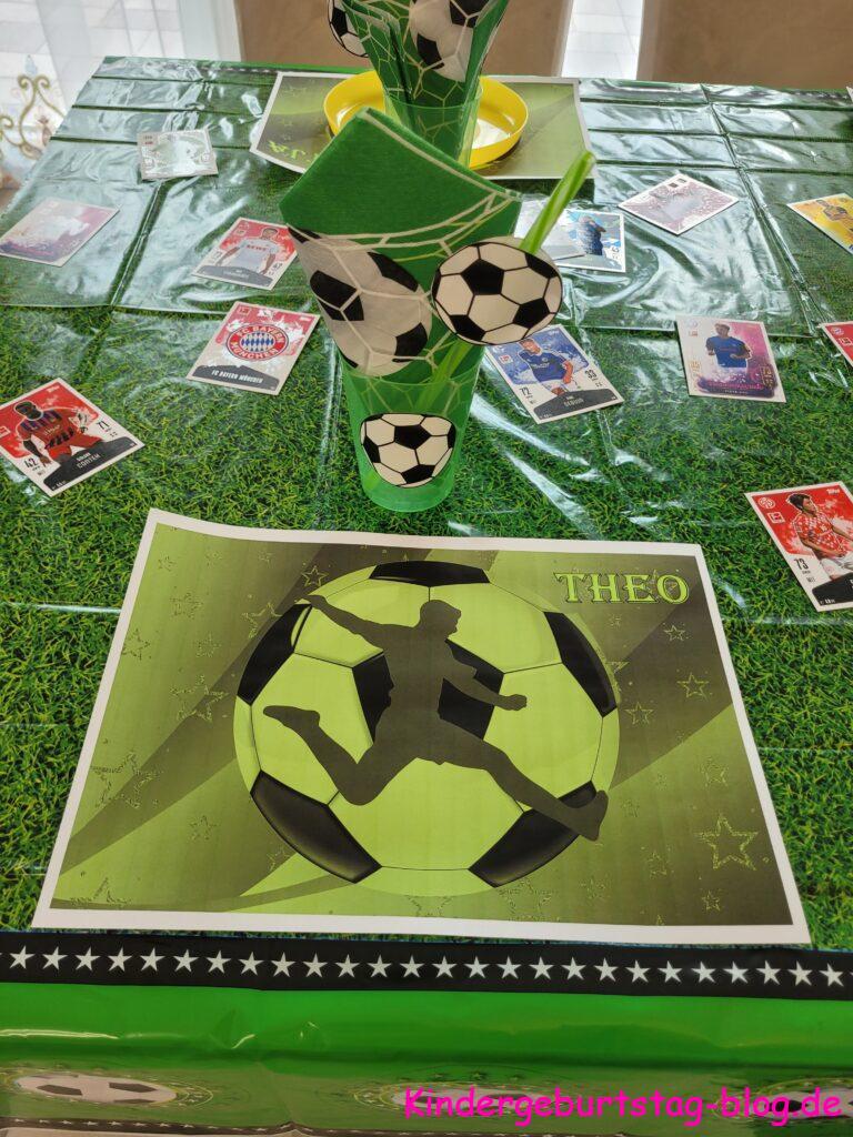 Fußball Party Deko